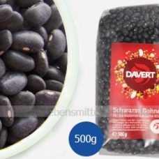 Bio Schwarze Bohnen Davert Bohnen Black Beans 500g Bei Indische Kuche Lebensmittel Gewurze