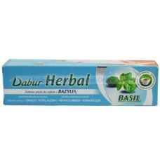 Krauter Zahnpasta Mit Basilikum Herbal Toothpaste With Tulsi Dabur 100ml Bei Indische Kuche Lebensmittel Gewurze